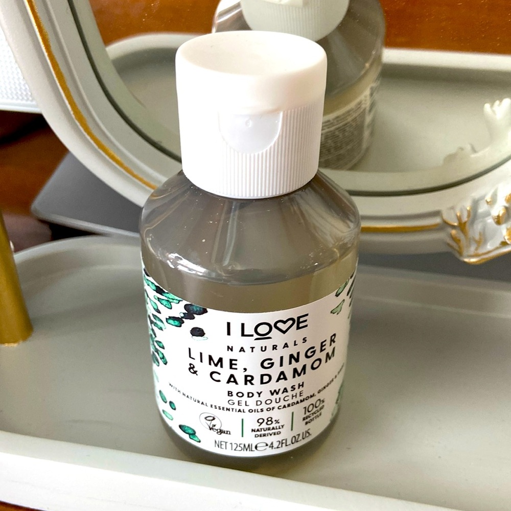 🆕 I love naturals lime, ginger & cardamom body wash